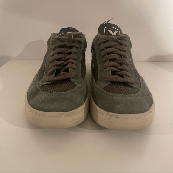 Veja Brown and White Sneakers - Picture 3 of 9